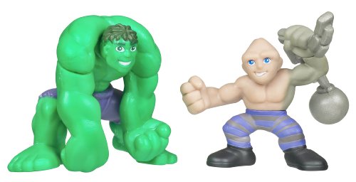 Hulk Super Hero Squad 2 Pack Figure - Hulk And Absorbing Man Picture