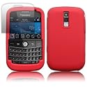 BLACKBERRY BOLD 9000 PURPLE SKIN CASE AND SCREEN PROTECTOR BY CELLAPOD MOBILE PHONE CASES