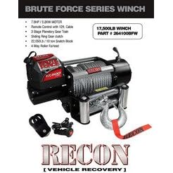Recon 17,500lb Brute Force Series Winch