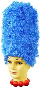 Marge Simpson Adult Costume Wig Blue One Size