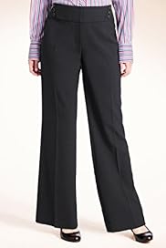 Flat Front Wide Leg Pablo Trousers