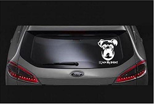 I Love My Boxer,custom Vinyl Decal/bumper Sticker for Windows,cars,trucks,macbooks.etc.#98094