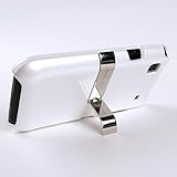 Samsung T-mobile Vibrant & Galaxy S 4G Premium Case w/ Kickstand Color-WHIT ....