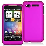 HTC ADR6325/MERGE BRAND PREMIUM PROTECTOR CASE - RUBBER HOT PINK