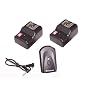 4 Channel PT-04 Wireless Flash Trigger with Remote Control for Canon 380 EX,420 EX,430 EX,550 EX,580 EX,5D,50D,500D,Nikon SB900,SB800,SB600,SB28,SB26,D700,D300,D90,D60,Olympus E620,E520,E450,E30 Pentax Sigma Flash Flashgun Speedlight + 2 X receivers