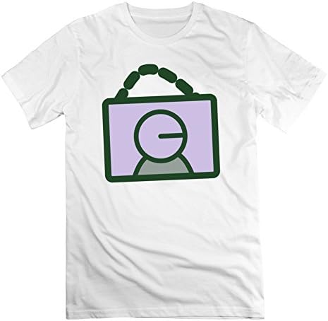 Art Portrait Picture In A Gallery White Customized Men Regular Shirts - Small