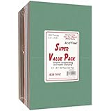 300 Assorted Color A2 Cards for Stamping Card-Making Pre-Scored