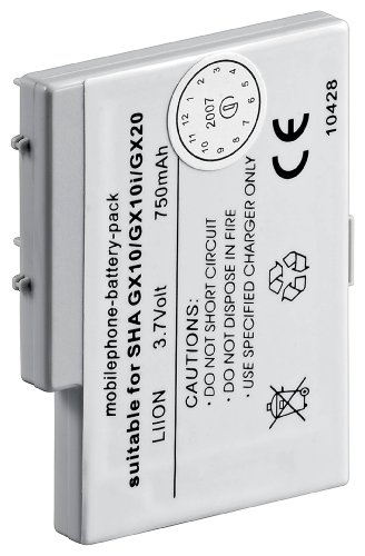 Tecxus 36169 Ersatzakku f&uuml;r Sharp GX10/GX20 (600mAh) Preisvergleich