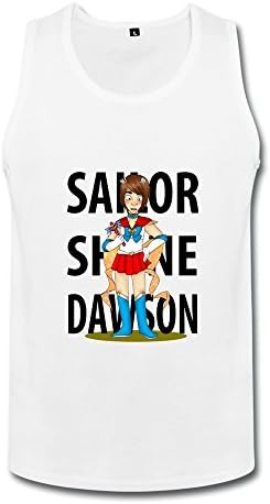 YIRONG Men's Sailor Shane Dawson Top Size XXL White