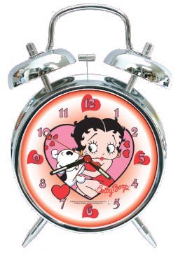 Betty Boop Twin Bell Pudgy Lick