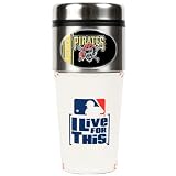 MLB Pittsburgh Pirates 16oz Baseball Travel Tumbler