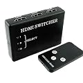 3 Port HDMI Switcher Switch pour la TVHD HD 1080p