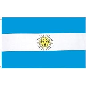 Argentina Flag Polyester 3 ft. x 5 ft.