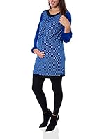 MENONOVE easy Vestido Premamá (Azul)