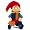 Sterntaler 36754 - Handpuppe Kasper, 30 cm