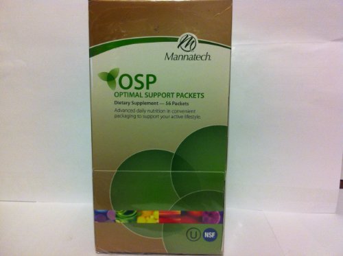 Mannatech Optimal Support Packets OSP Advanced Nutritional Support in Convenient On-the-go - 56 Packets by OSP
