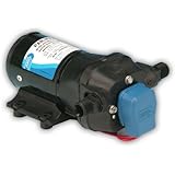 Jabsco 31600-0092 Marine ParMax 3 High Pressure Water System Pump (3.5-GPM,40-PSI, 12-Volt, 10-Amp, Up to 3 Outlets)