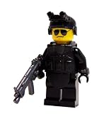 SWAT Team Officer - miniBIGS Custom Minifigure