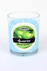 Mineral Springs Soy Candle in Frosted Glass Tumbler