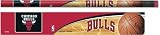 NBA Chicago Bulls Pencils, Set of 24 with Basketball Team Name, Logo and Colors.