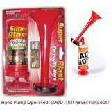 Dr. Jordan's Air Horn - Loud - Hand Pump Never Runs Out Super Horn