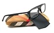 BURBERRY EYEGLASSES BE 2077 3001 BLACK OPTICAL RX