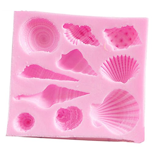 3s Supply Home Kitchen Bakeware Cake Mold Lovely Shell Silicone Cupcake Cookie Chocolate Moulds Fondant Baking Tool Cake Decorating Tools