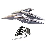ALUMINUM Mazda RX-8 Fender Strakes - Chrome Plated by Rotary13B1