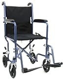 Wrangler Folding Transport Chair by Drive (Options - Seat Size: 19