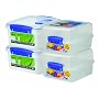 Klip It 1675 4-Pack Lunch Set