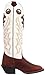Tony Lama Boots Women's Beige Mustang Buckaroo RR2007L Boot