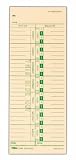 Tops 1-Sided 9 x 3 1/2 Inch Time Cards with Named Days 500 Pack (1259)