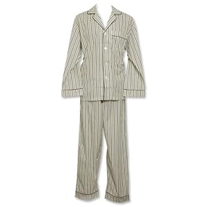 Buy Bedhead Mens Stripe White Cotton Pajama by BedHead