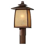 Feiss OL8508SBR-LA 1-Light Outdoor Lantern by Lumtopia--DROPSHIP [並行輸入品]