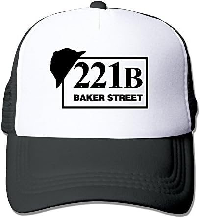 221B Baker Street Sher Lock Mesh Trucker Cap Snapback Cap