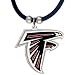 NFL Atlanta Falcons Rubber Cord Logo Necklace