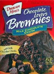 Duncan Hines Brownie Milk Chocolate Chunk 17.6oz 6ct by Pinnacle Foods