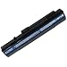 Super-Capacity Li-ion Battery For Acer Aspire One Series replace UM08A31 UM08A51 UM08A71 UM08A72 UM08A73 UM08A74 UM08B31 UM08B71 UM08B72 UM08B73 UM08B74 Laptop Notebook Main Battery [ 7200mAh 9 cells Black ]