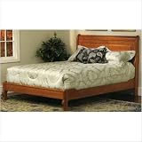 Chatham 268 Highland Road Shaker Sleigh Low Profile Bed Finish: Antique Black, Size: King