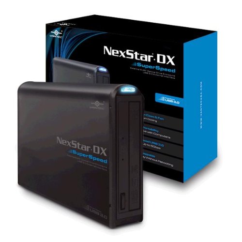 Vantec USA NexStar DX External 5.25Inch Optical Drive Enclosure USB 3.