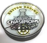 Adam McQuaid Autographed Puck - acrylic Stanley Cup - Autographed NHL Pucks