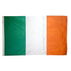 Valley Forge Nylon 3-Foot by 5-Foot Ireland Flag
