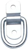Curt Manufacturing J-703 1200 Lb Cap 10 Ga Stl D-Ring .225 Dia Bright Zinc Finish
