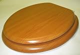 PINE WOOD WOODEN TOILET SEAT SUITABLE FOR ALL BASINS