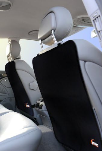 Kick Mats - Extra Large Car Seat Back Protector in Black, 2-pack - The Best Solution to Safeguard Your Car Seats From Dirt Marks and Stains Caused By Kicks and Spills - Effective and Affordable - Lifetime Risk-free Money-back Guarantee