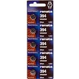 Buy #394 Renata Watch Batteries 5Pcs by renata