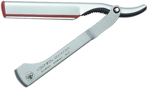 Stainless Stainless Steel Shavette Disposable Blade Straight Razor by Dovo of Solingen