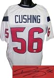 Brian Cushing Autographed/Hand Signed Houston Texans White Prostyle Jersey- JSA Hologram