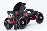 Skorpion Quadline Strap-On Skates - Small