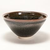 流星油滴天目　抹茶碗